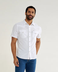 Men's Performance Western Short Sleeve Pearl Snap