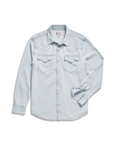 Men's Denim Long Sleeve Pearl Snap