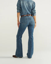 Women's Mid-Rise Slim Flare