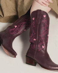 The Annie - Wine Cowhide