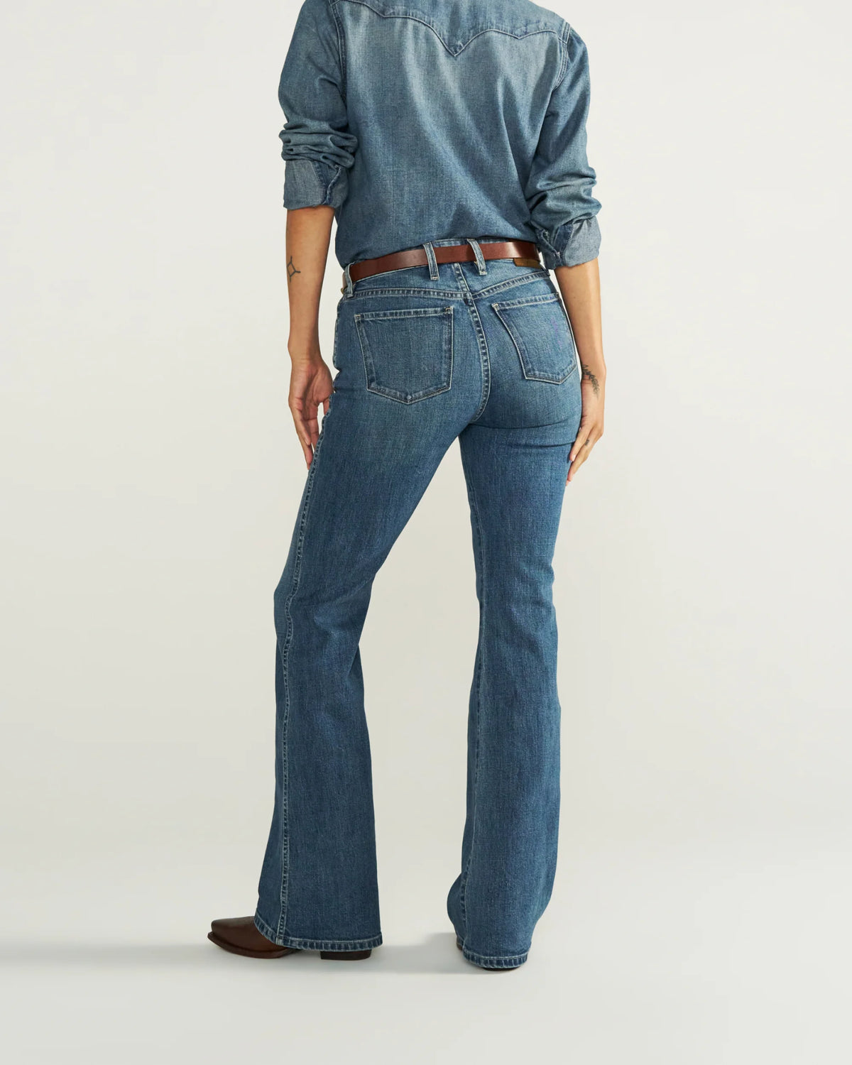 Women's Mid-Rise Slim Flare